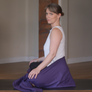 Meditation Wrap in linen
