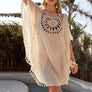 Mandala Crochet Beach Swimsuit Cover Up