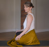Lotus Wrap for meditation, yoga, posture trainer, natural childbirth, exercise tension band, ribozo